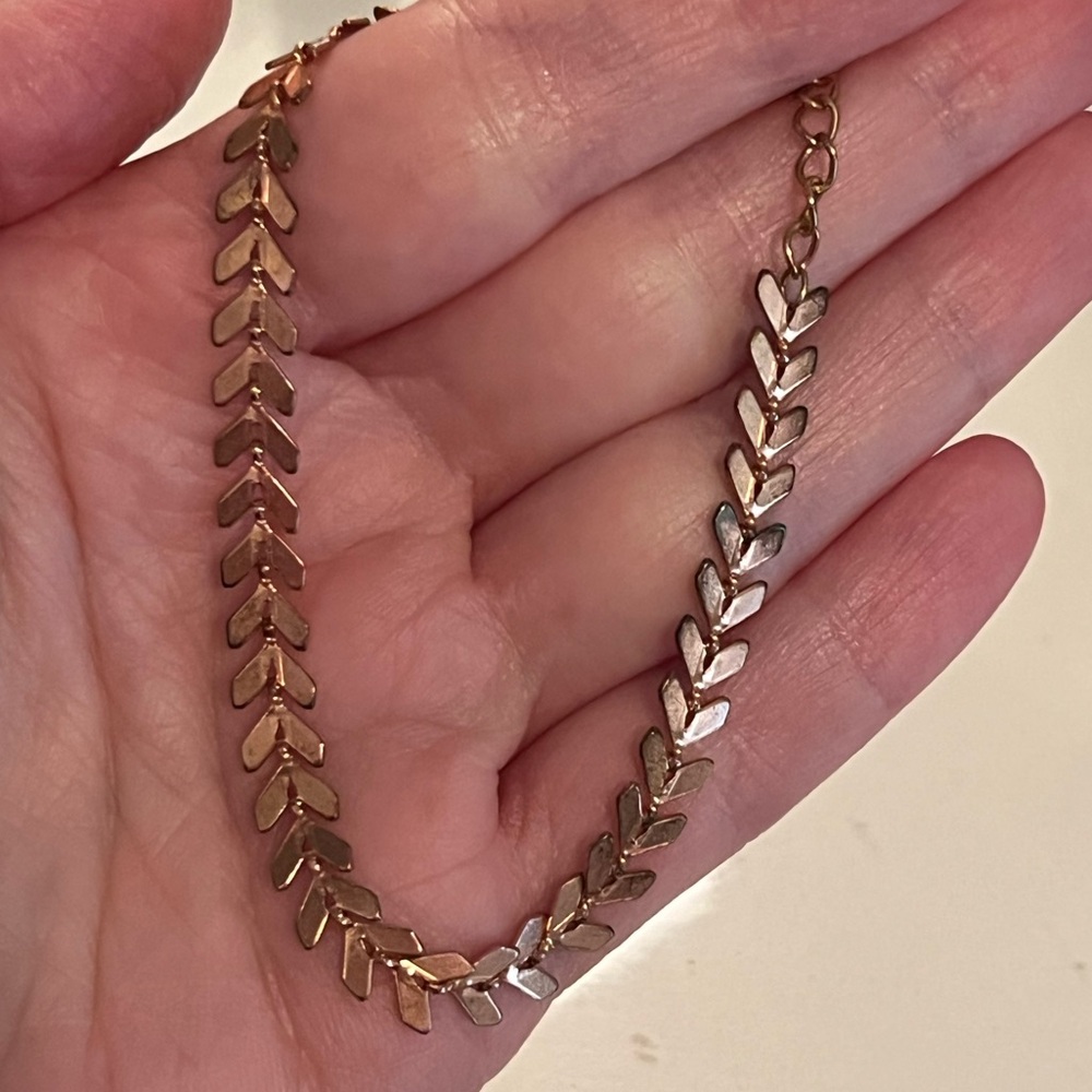 Rose Gold Arrow Bracelet